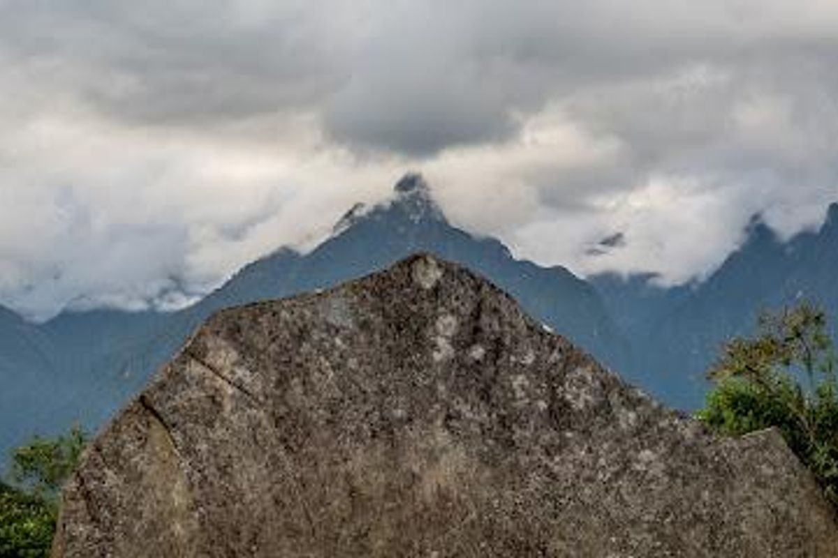 Sacred Rock at Machu Picchu