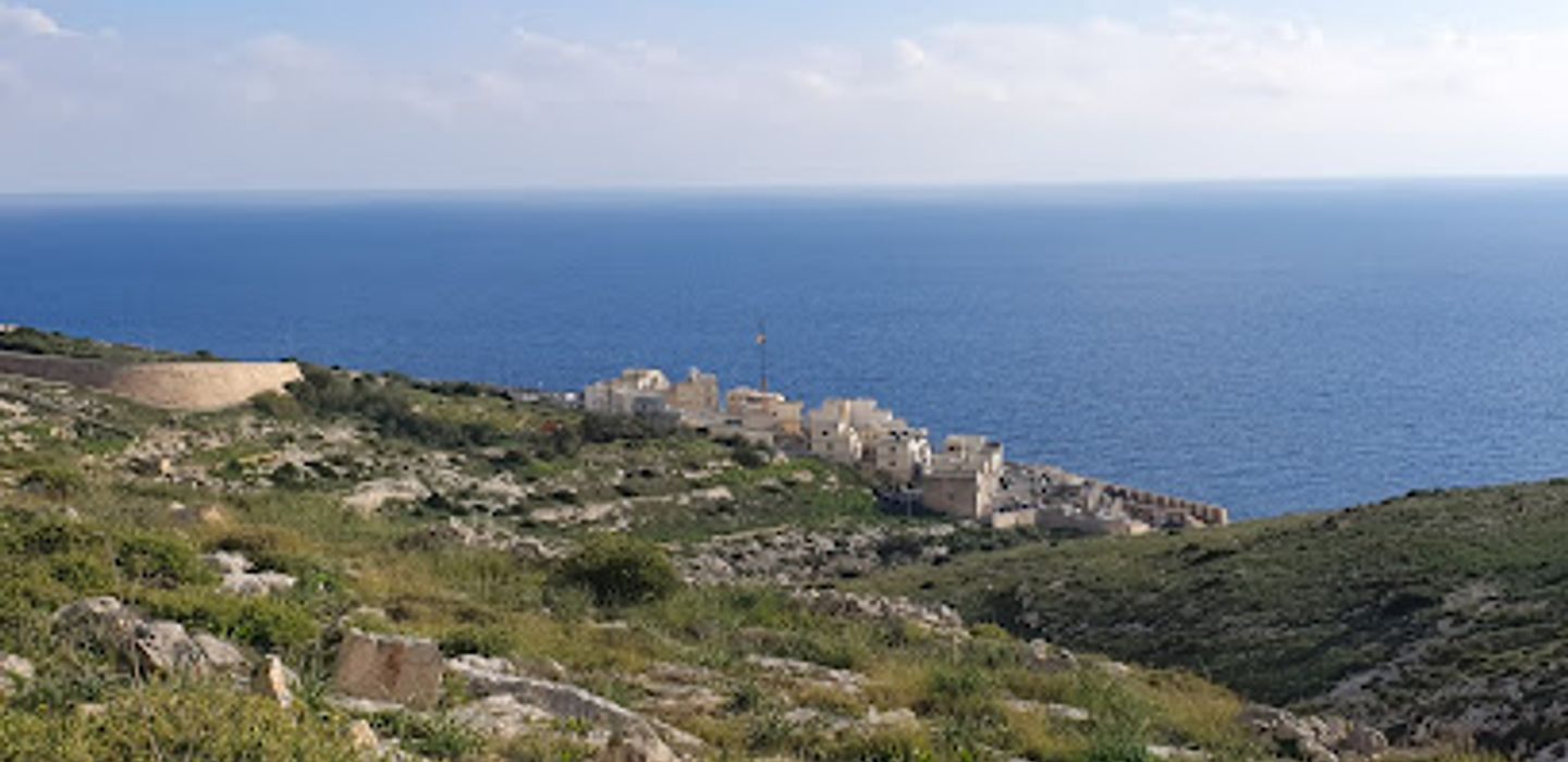 Viewpoint with Blue Benches