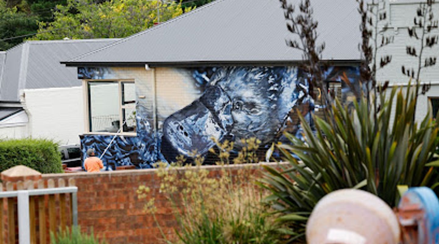 Hobart Rivulet Platypus Mural