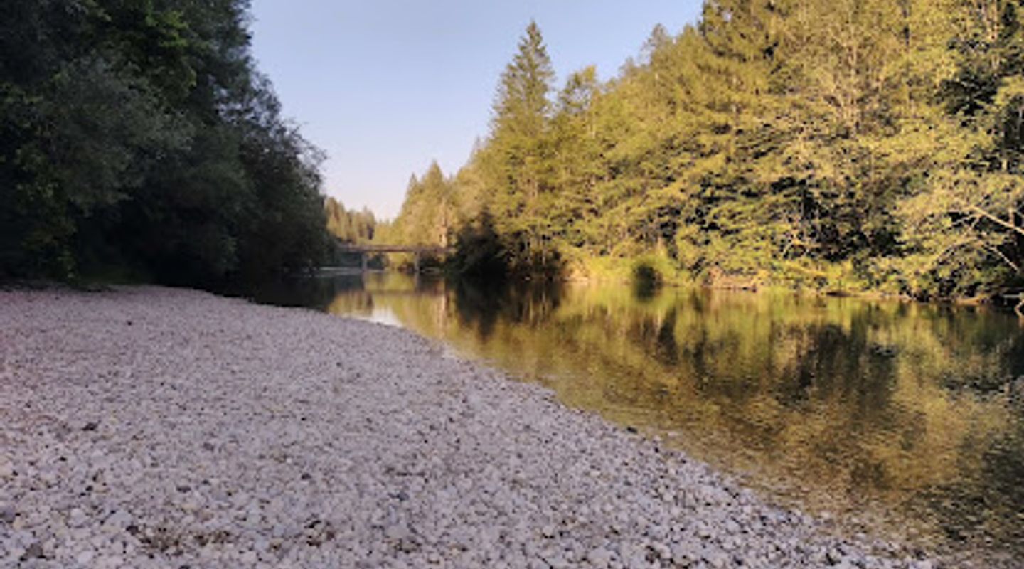 Sava Bohinjka Beach