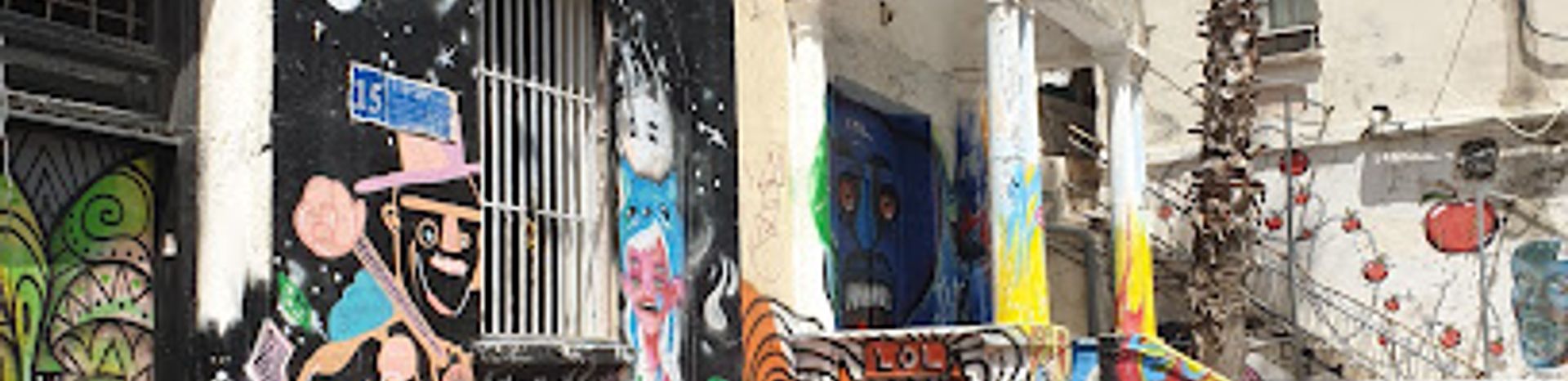 Vibrant Street Art & Graffiti in Tel Aviv