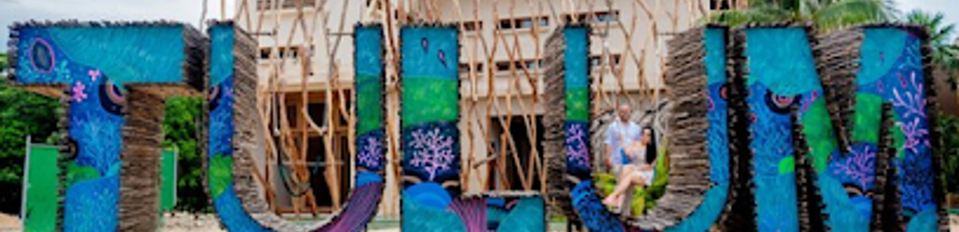 Discover the Artistic Charm of Letras Azules Tulum