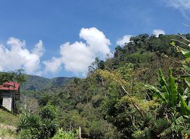 Las quebradas Santa bárbara Honduras