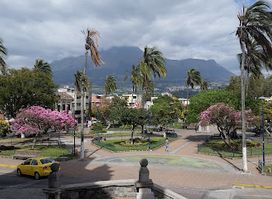 Parque Central de Cotacachi.