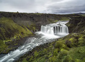 Axlafoss waterfall