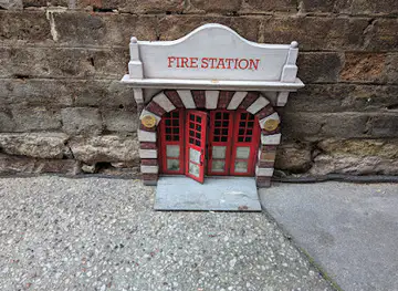 Fire Station Tiny Door