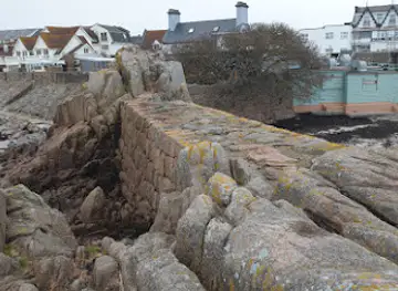Victor Hugo and his favourite rocks at St Clement, Jersey.
