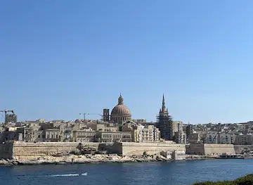 Panoramic View of Valletta