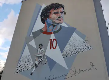 Mural Włodzimierza Lubańskiego