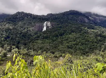 Gunung Stong Waterfall View