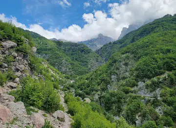 Theth valley viewpoint
