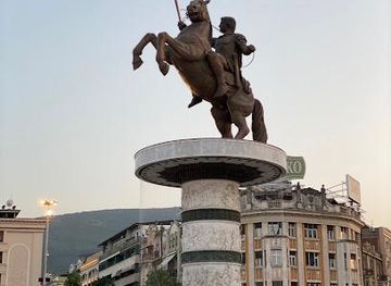 kosovo/ferizaj/attraction/monument-warrior-on-a-horse