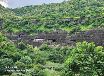 Ajantha Caves Reflection