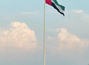 UAE Flag Pole - Al Dhaid City