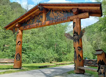 The entrance gate to Gader valley