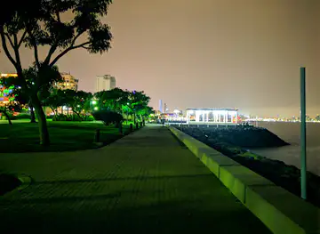 Marina walk seaside