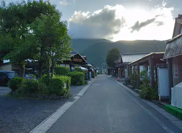 川上湯の坪 湯の坪街道