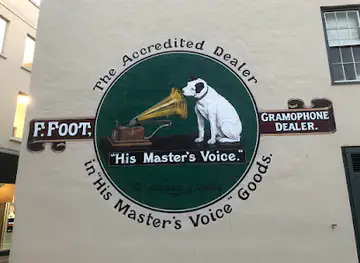 F.Foot HMV Sign