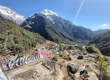 Sagarmatha National Park Jorsalle Entrance Gate