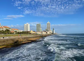 Galle Face Sea