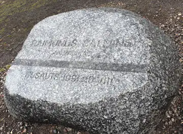 Monument for Raimonds Salmiņš