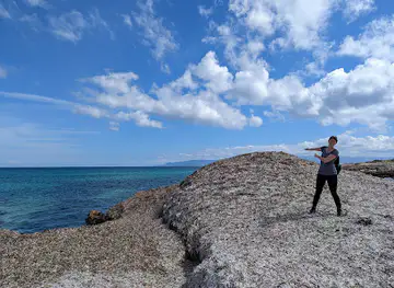 Astonishing massive seagrass hill
