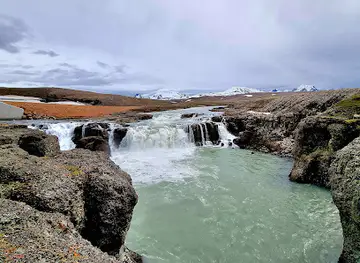 Gýgjarfoss waterfall