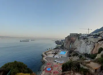 Europa waterfall Gibraltar