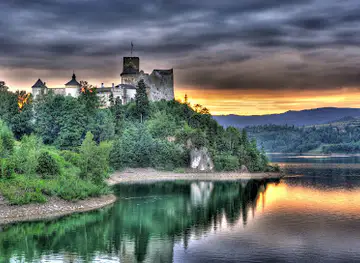 Teutonic castle in Nidzica (Warmian-Masurian Voivodeship)