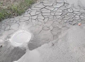 Kampung Meritam's Mud Volcanoes