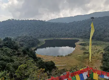 View Point at Khecheopalri Lake