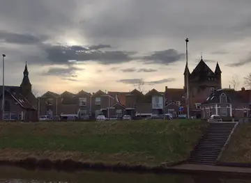 Lijst met uitzicht op Hattem