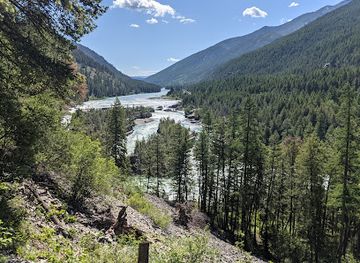 Kootenai Falls Suspension Bridge