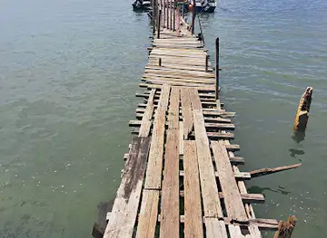 Wooden bridge Kampung Senibong