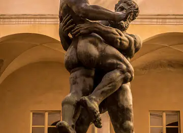 Monumento a Ercole e Anteo detti “I du brasè”
