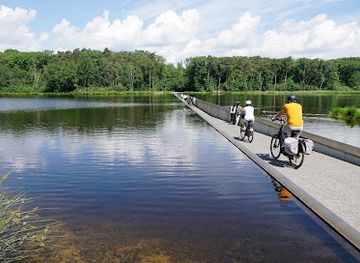 belgium/hasselt/attraction/cycling-through-water-bokrijk