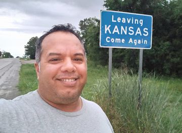 Kansas Welcome Sign