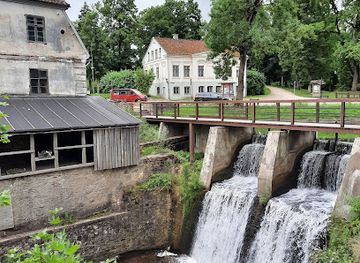 latvia/kuldiga/attraction/aleksupite-waterfall