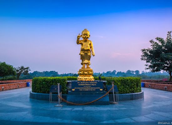 nepal/lumbini/attraction/little-buddha-statue