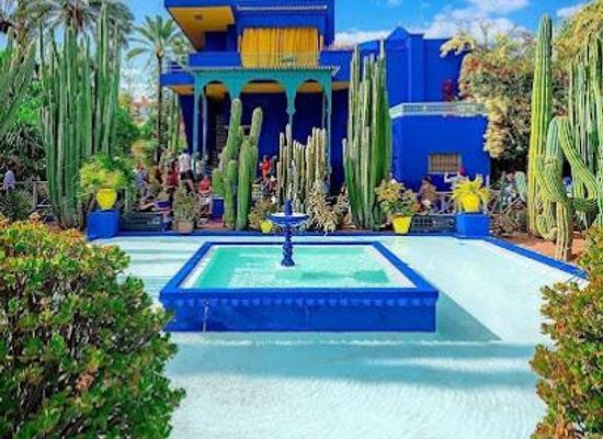 morocco/marrakech/attraction/jardin-majorelle
