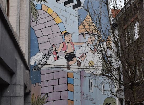 belgium/antwerp/attraction/stripmuur-suske-en-wiske