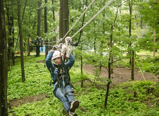 west-virginia/coopers-rock-state-forest/attraction/wvu-zipline-canopy-tour-wvu-outdoor-education-center