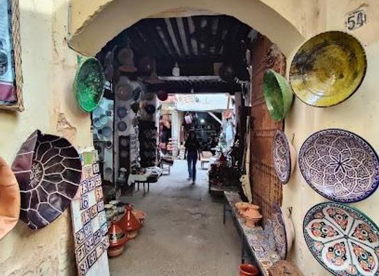 morocco/fes/attraction/henna-souk-and-pottery