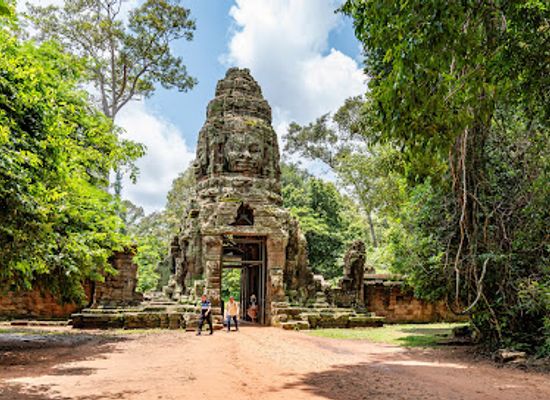cambodia/preah-vihear/attraction/ta-prohm-west-gate