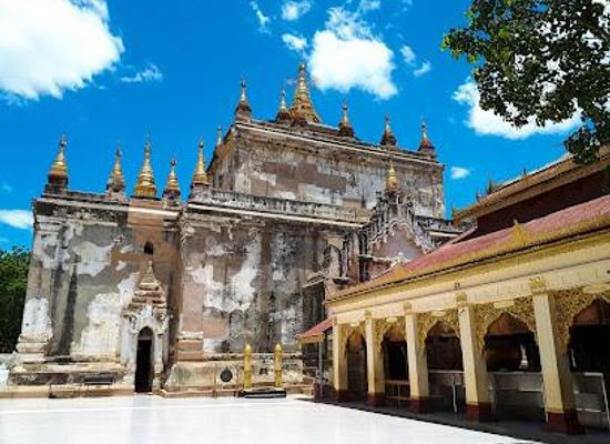 myanmar-burma/bagan/attraction/manuha-temple