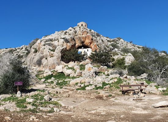 cyprus/fig-tree-bay/attraction/agioi-saranta-cave-church