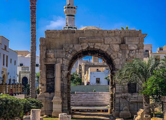 libya/surt-desert/attraction/arc-of-marcus-aurelius
