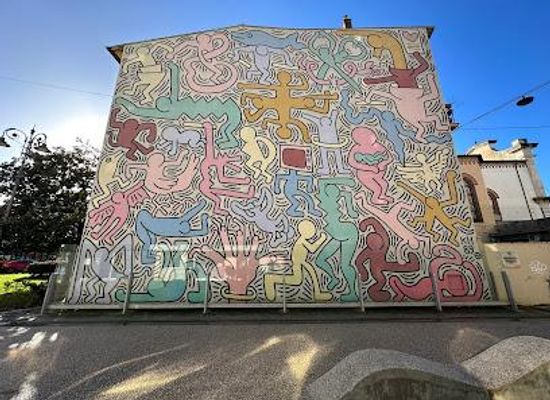 italy/pisa/attraction/tuttomondo-keith-haring
