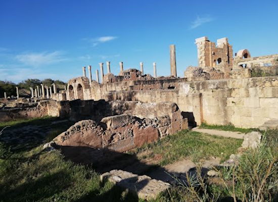 libya/leptis-magna/attraction/severan-forum