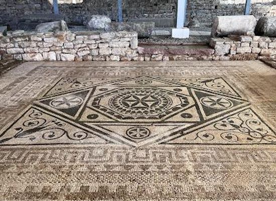 montenegro/cetinje/attraction/roman-mosaics